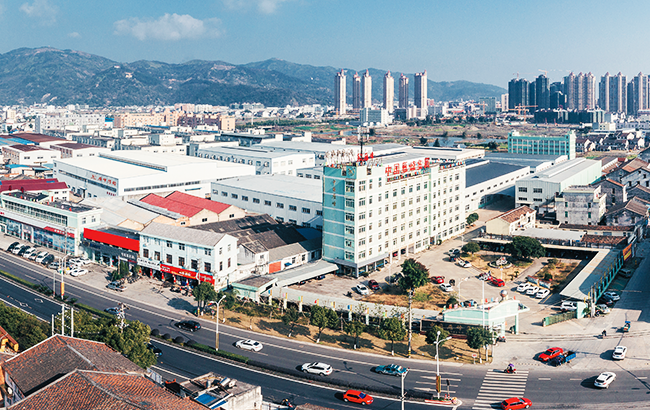 Aerial view of the Yanfeng factory